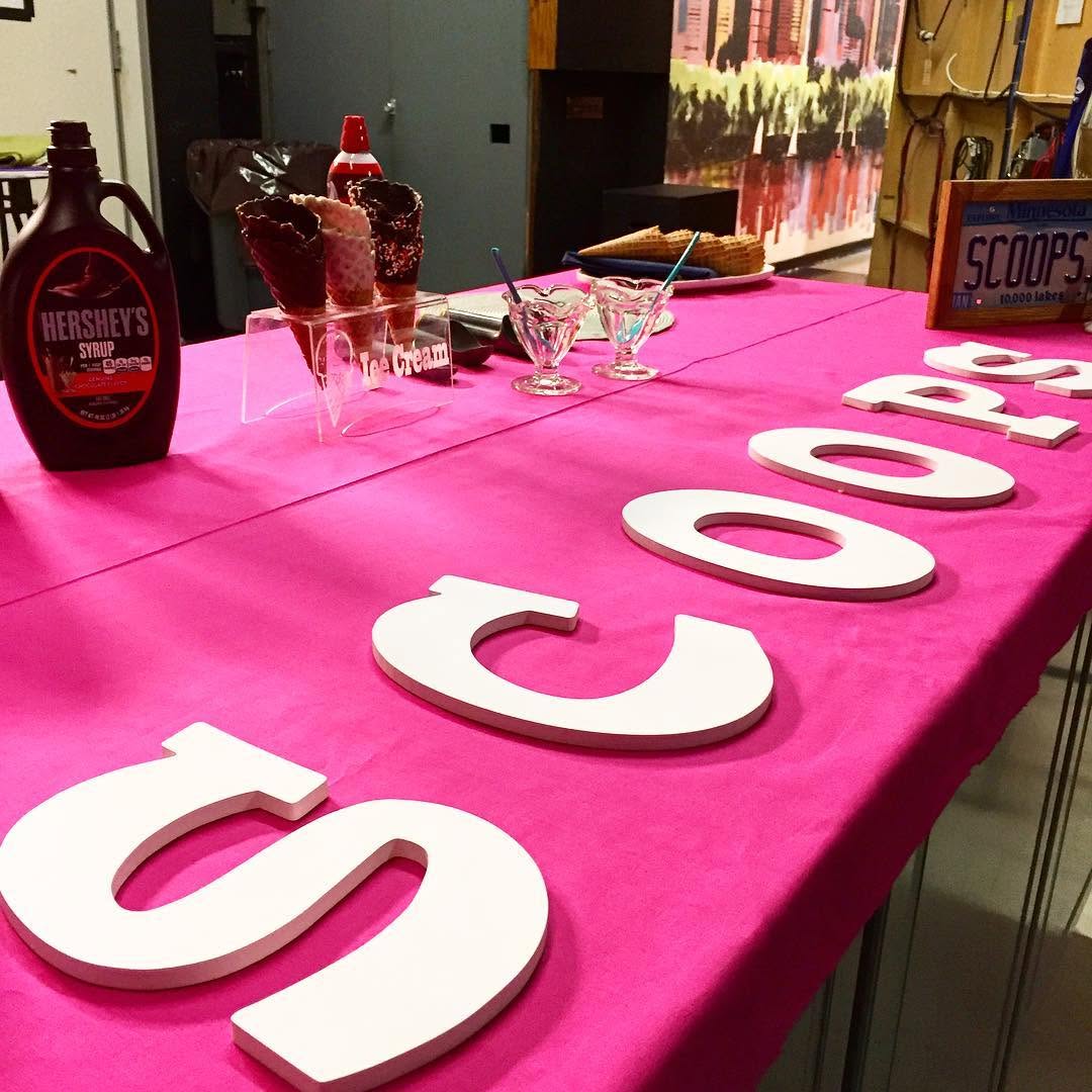 Scoops catering event